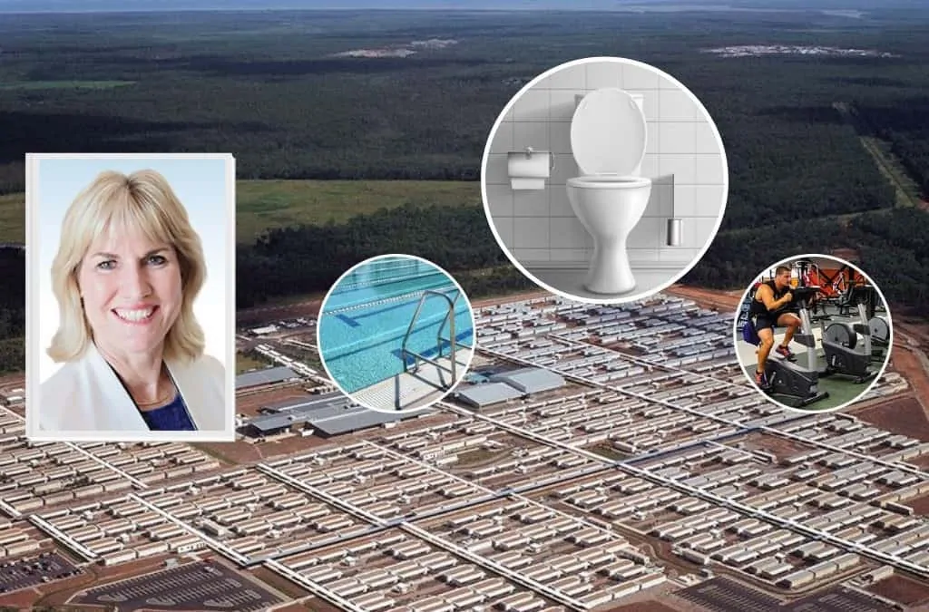 Million dollar dunny: FOI reveals cost to taxpayers of Inpex workers’ camp