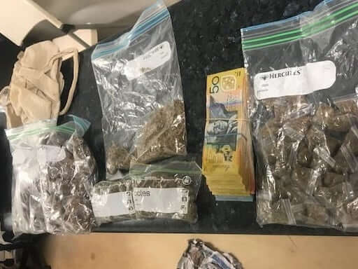 Cannabis and cash found in remote community drug bust