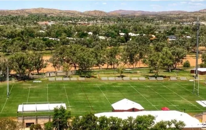 Anzac Oval in Alice Springs