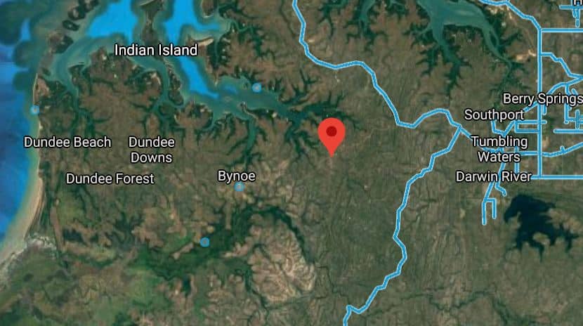 Google map of Coda Rd