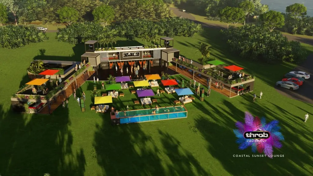 An artist's impression of Throb at East Point