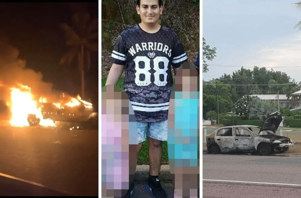 Drug dealer sets fire to own vehicle after getting flat tyre