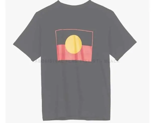 Buddy Franklin Aboriginal flag T-shirt Buddy Franklin Aboriginal flag T-shirt