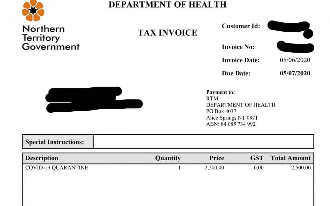 Resident slapped with $2500 quarantine hotel bill despite having exemption paperwork