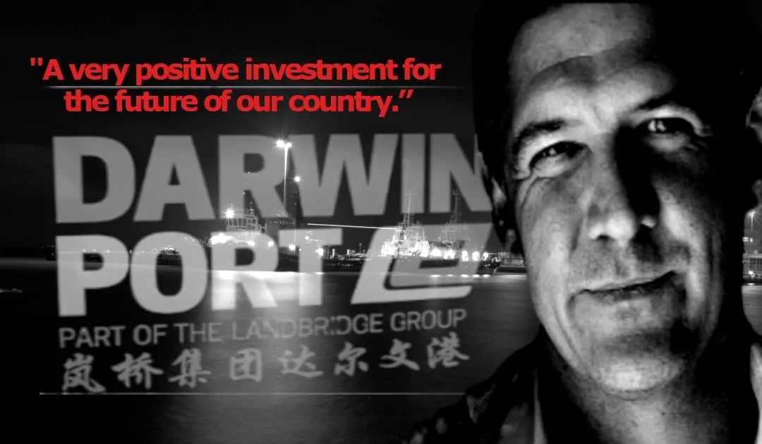 ‘A very positive investment for the future of our country’: Gunner on Darwin Port deal to Chinese company