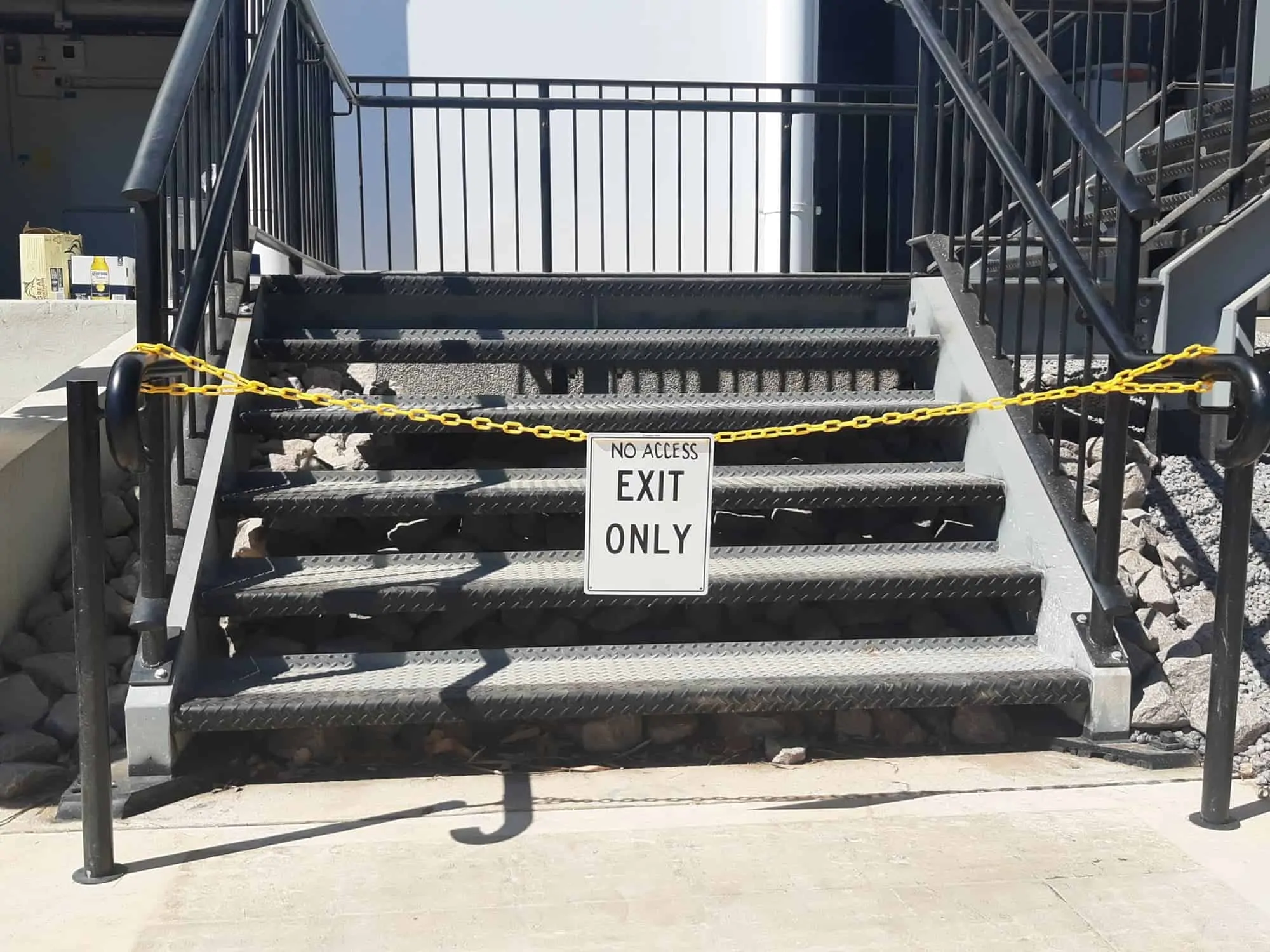Darwin Turf Club grandstand stairs