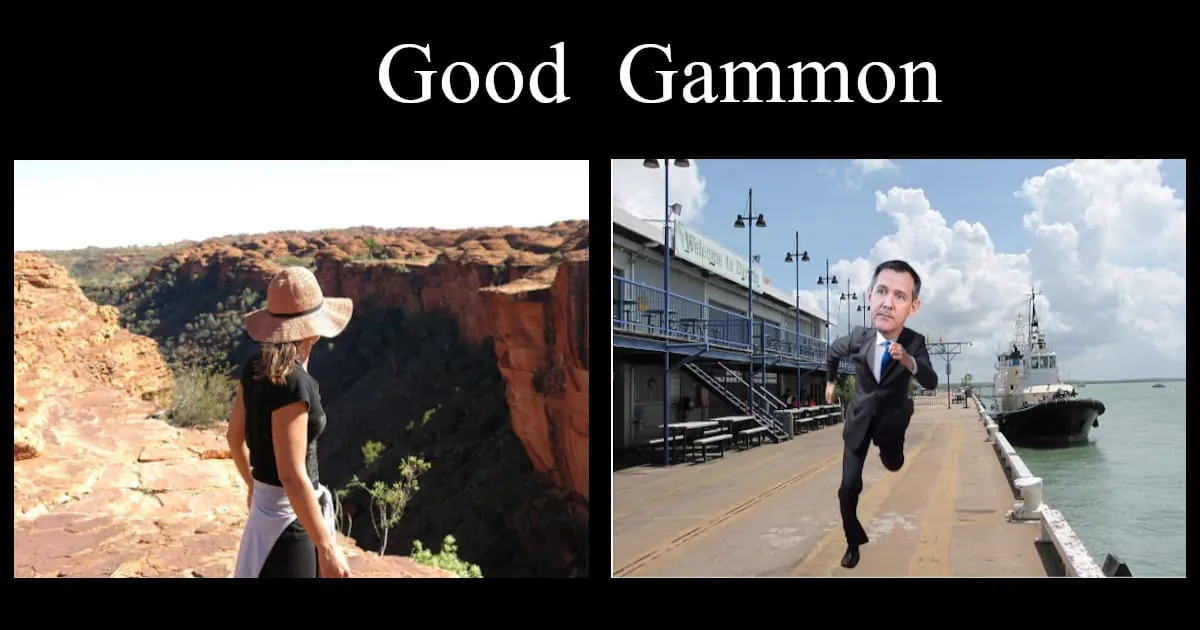 Good and Gammon Gunner running