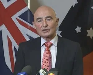 NT chief health officer Dr Hugh Heggie