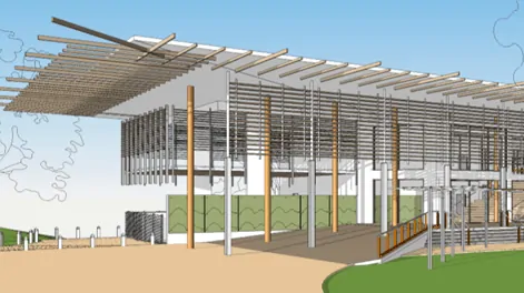 RSL Esplanade 4:3 Artist's impression of proposed RSL Club on Darwin's Esplanade