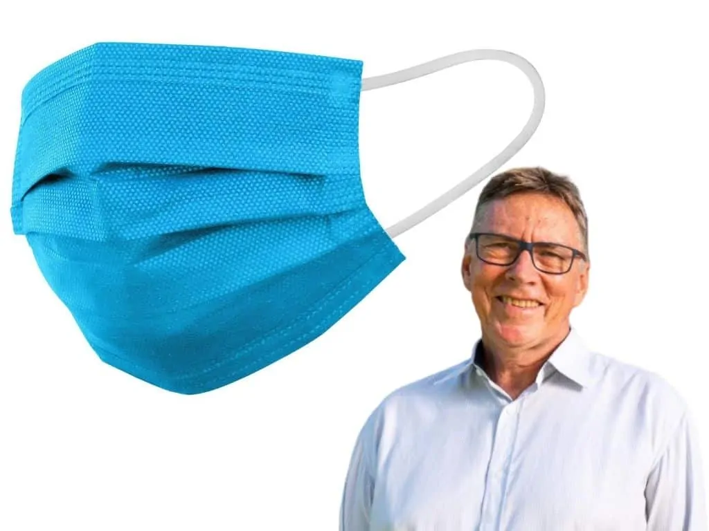 Terry Mills face mask