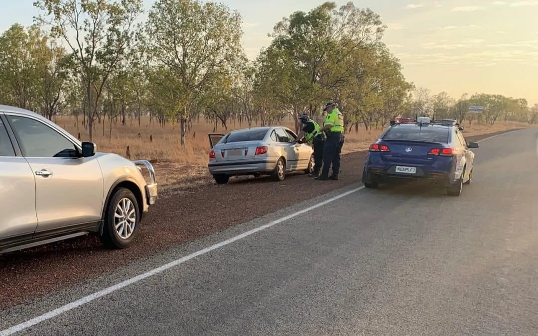 Alleged meth-head who had outstanding warrant arrested for breaching border controls