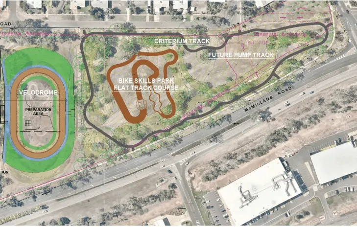 Darwin COuncil plans for velodrome