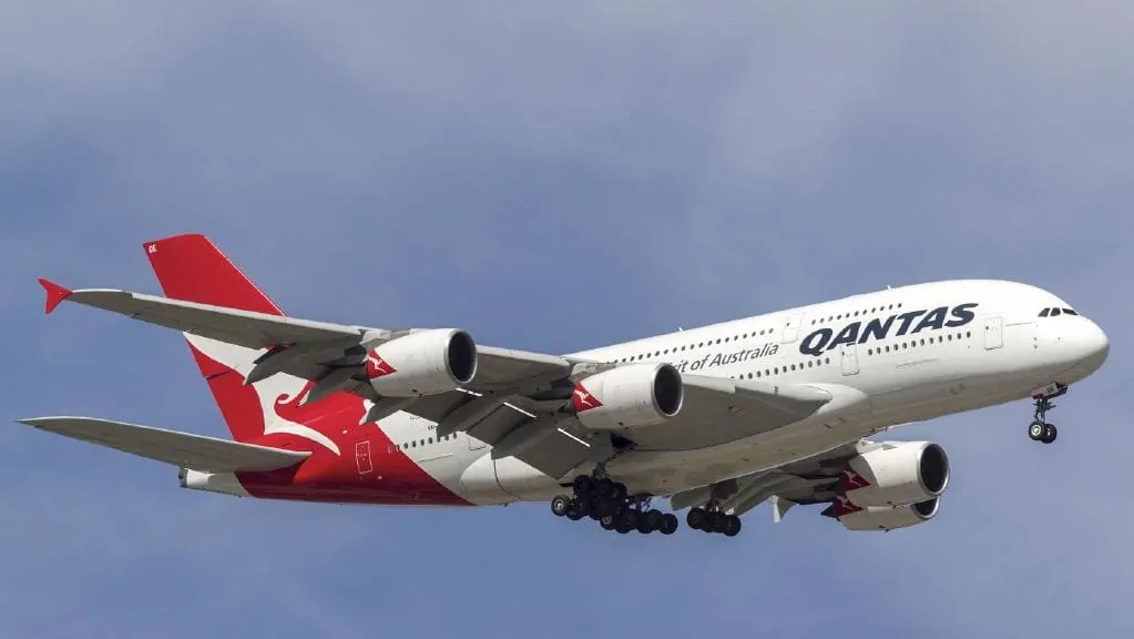 Qantas plane