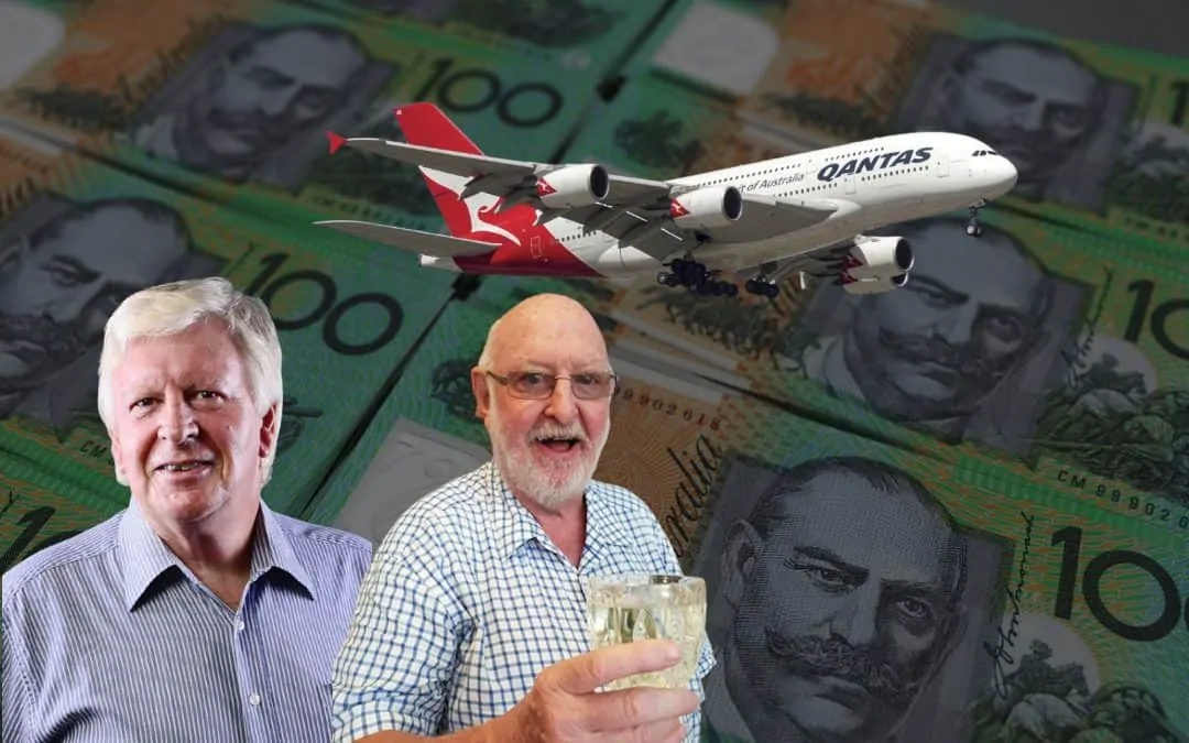 Here are the blokes you paid $318 an hour to recommend pollies not report their travel costs