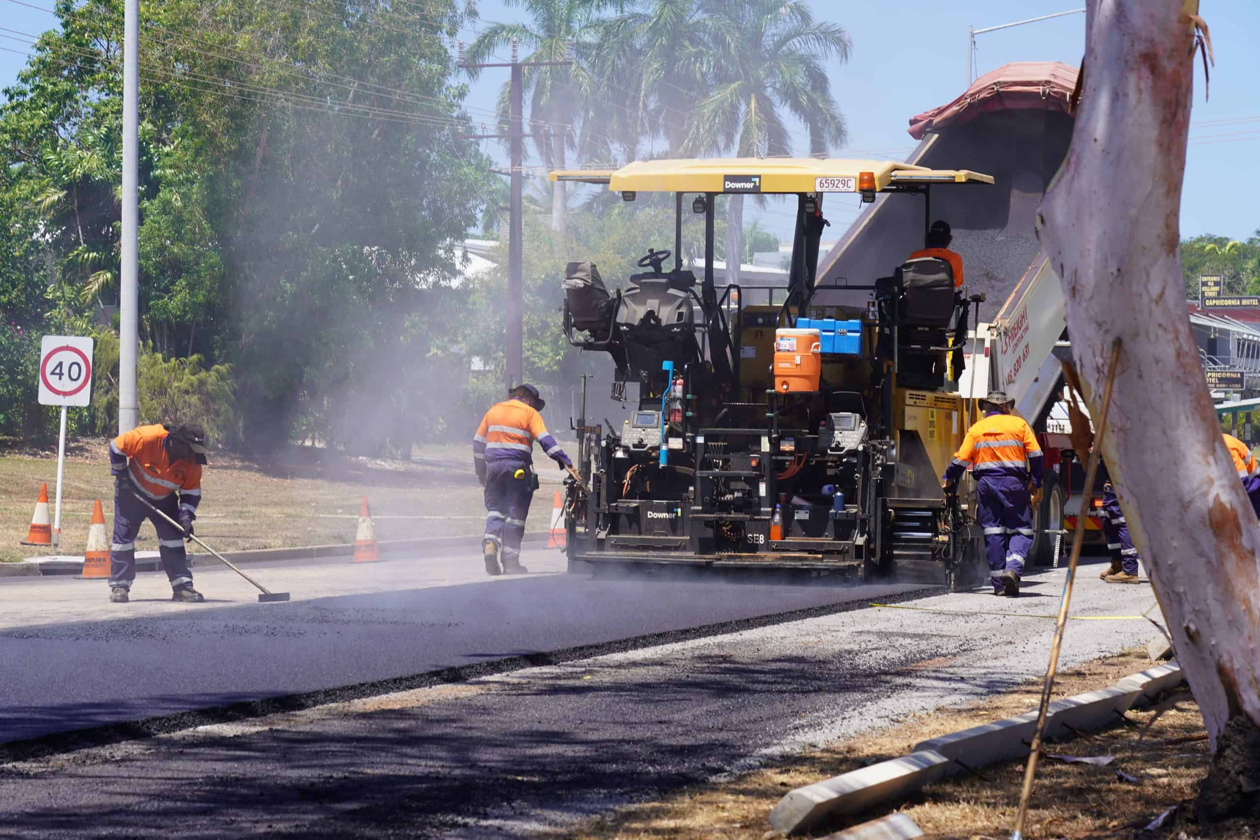 Road surfacing