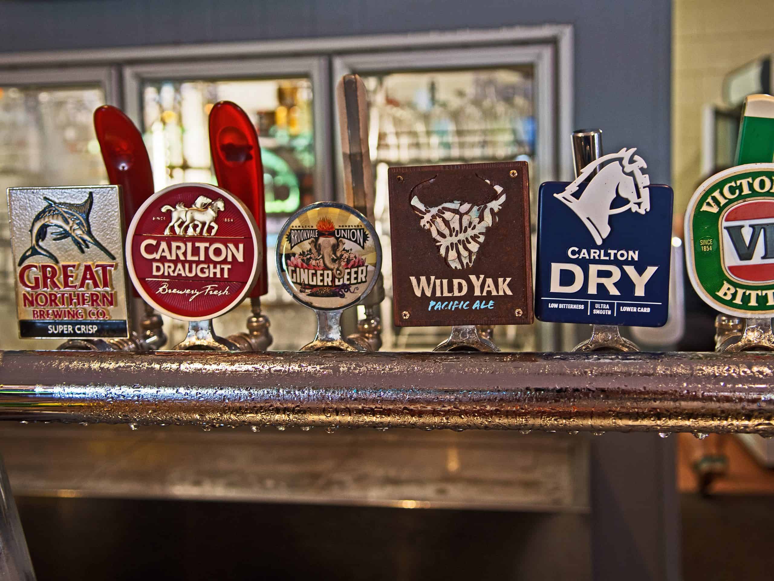 Darwin beer taps cropped