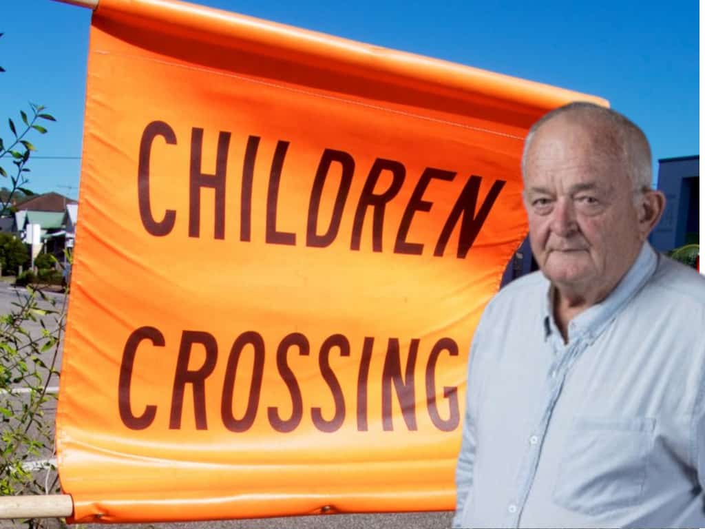 Mick Palmer Children crossing
