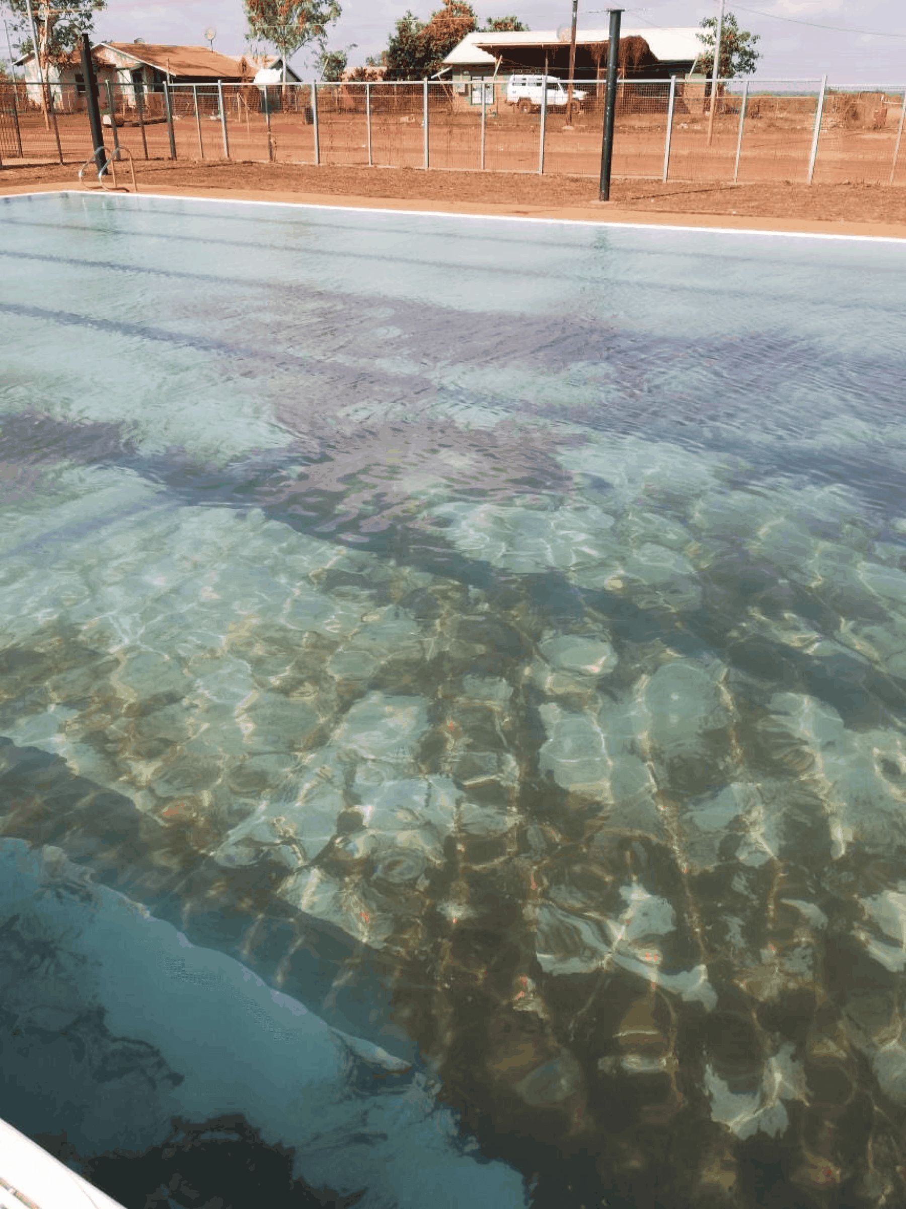 The Wadeye swimming pool