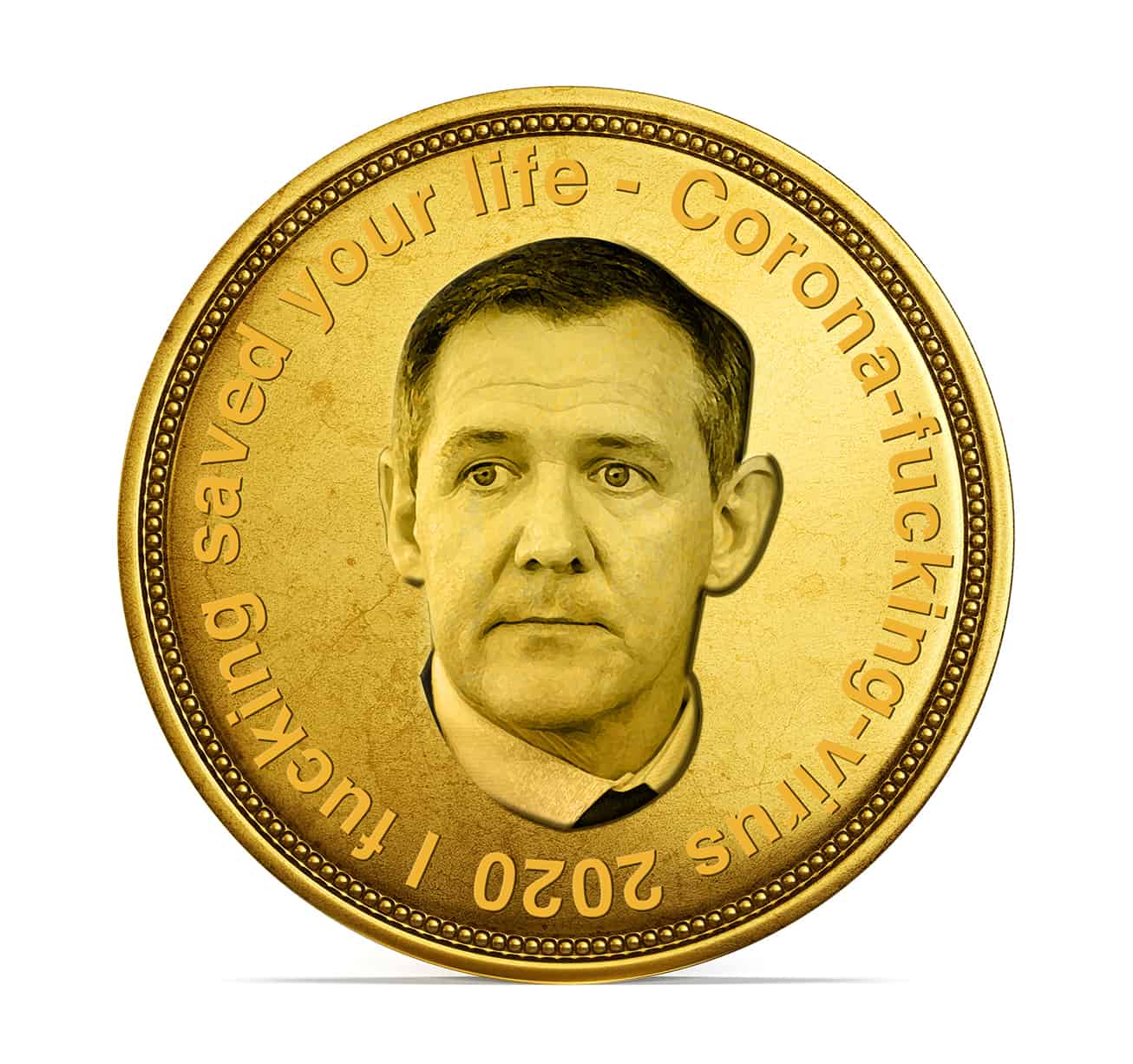 Coronavirus coin
