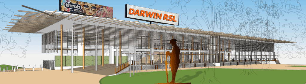 Artist’s impression of a combined Darwin RSl Throb nightclub venue