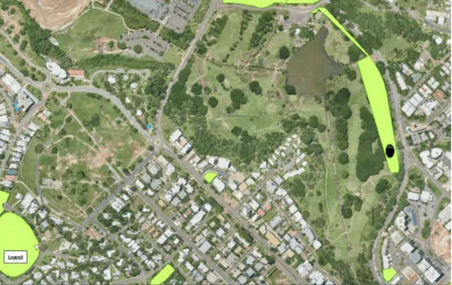 The council scoped out 16 locations for a dog park in the CBD.