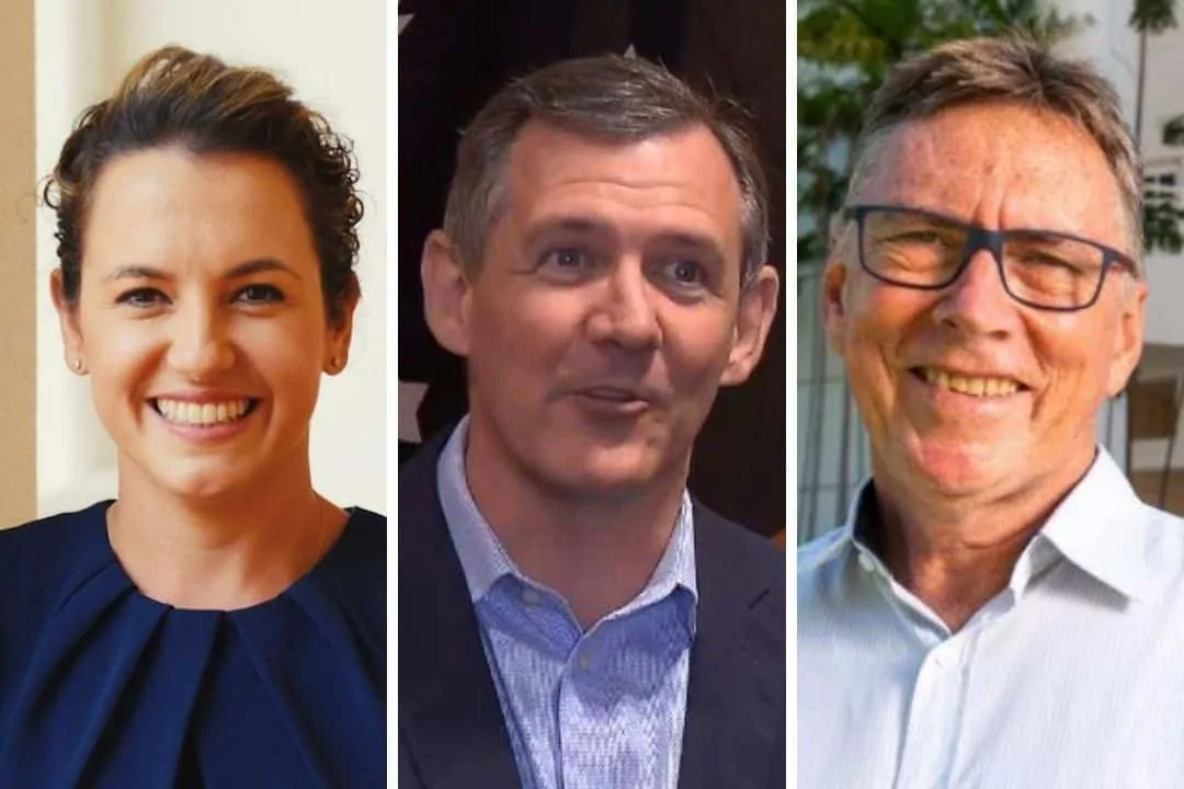 Three leaders