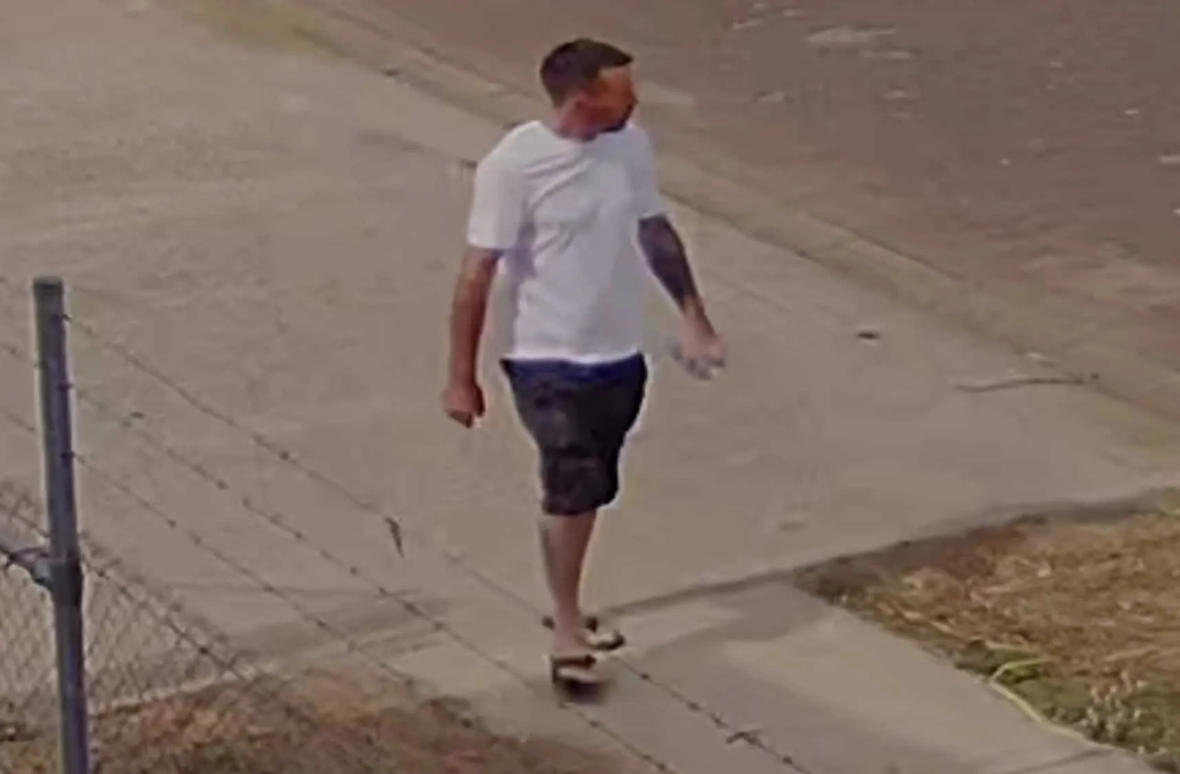 Oriental Emporium arson person of interest