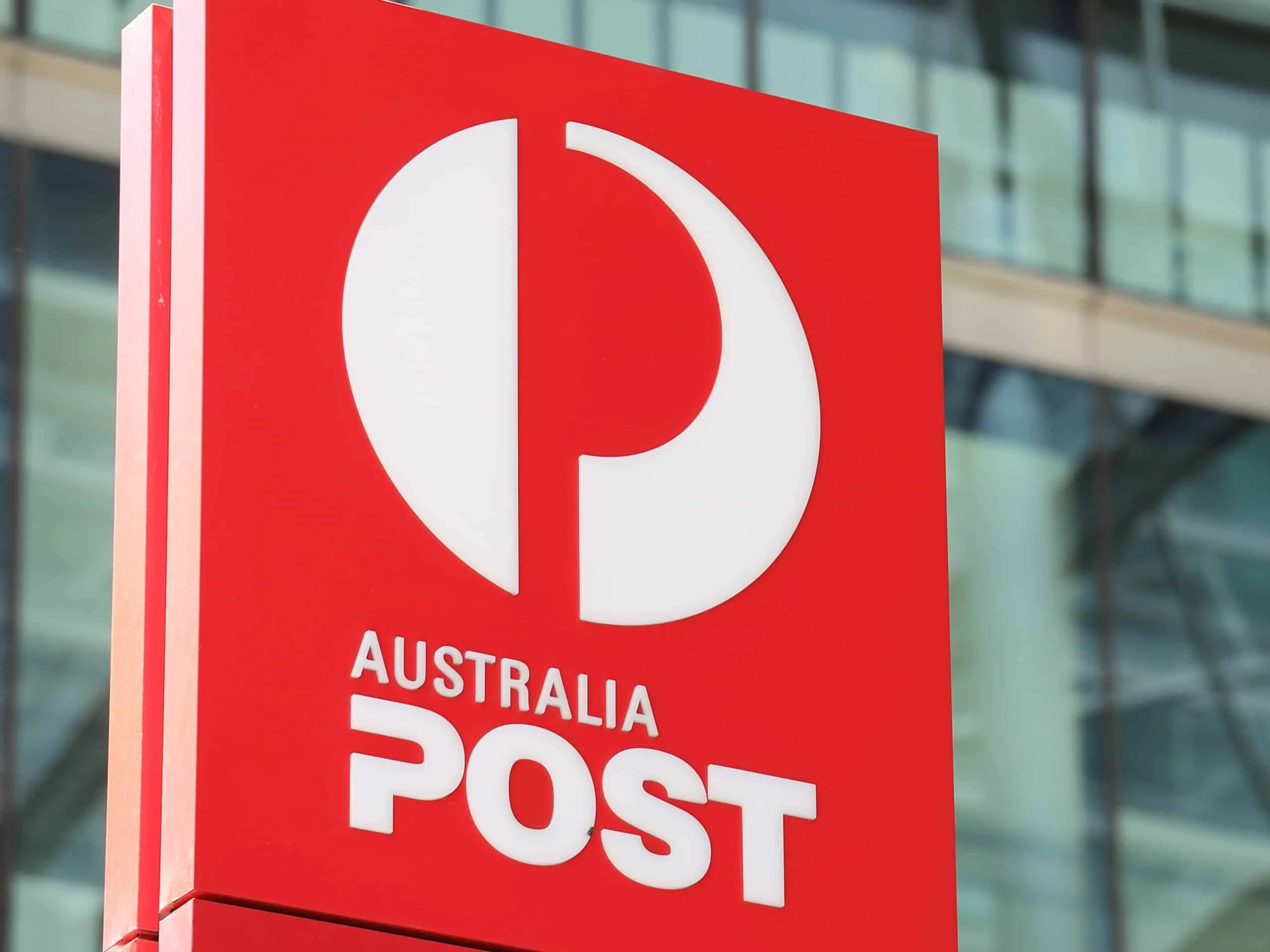 Australia Post sign Cropped