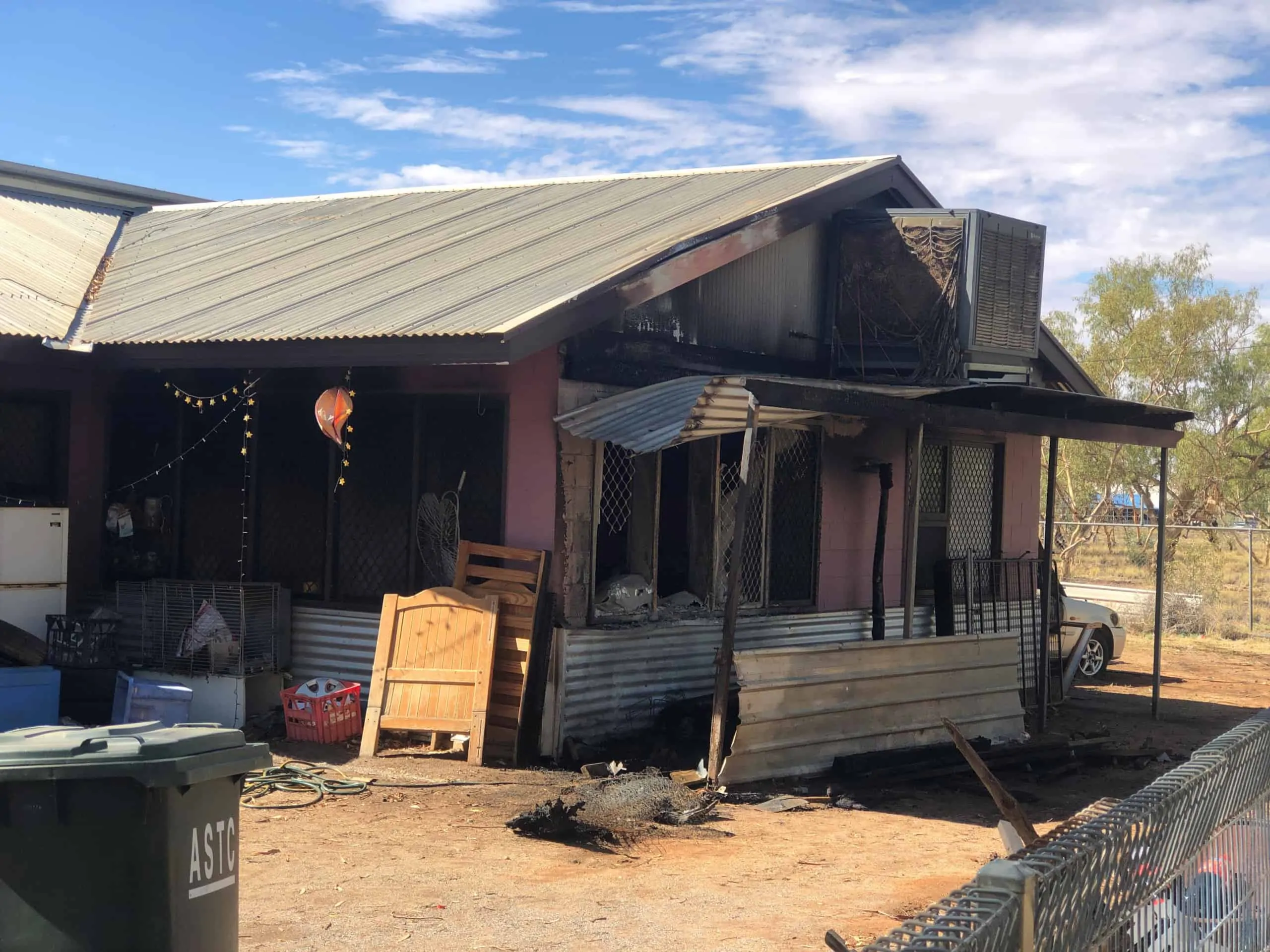Alice Springs fire house