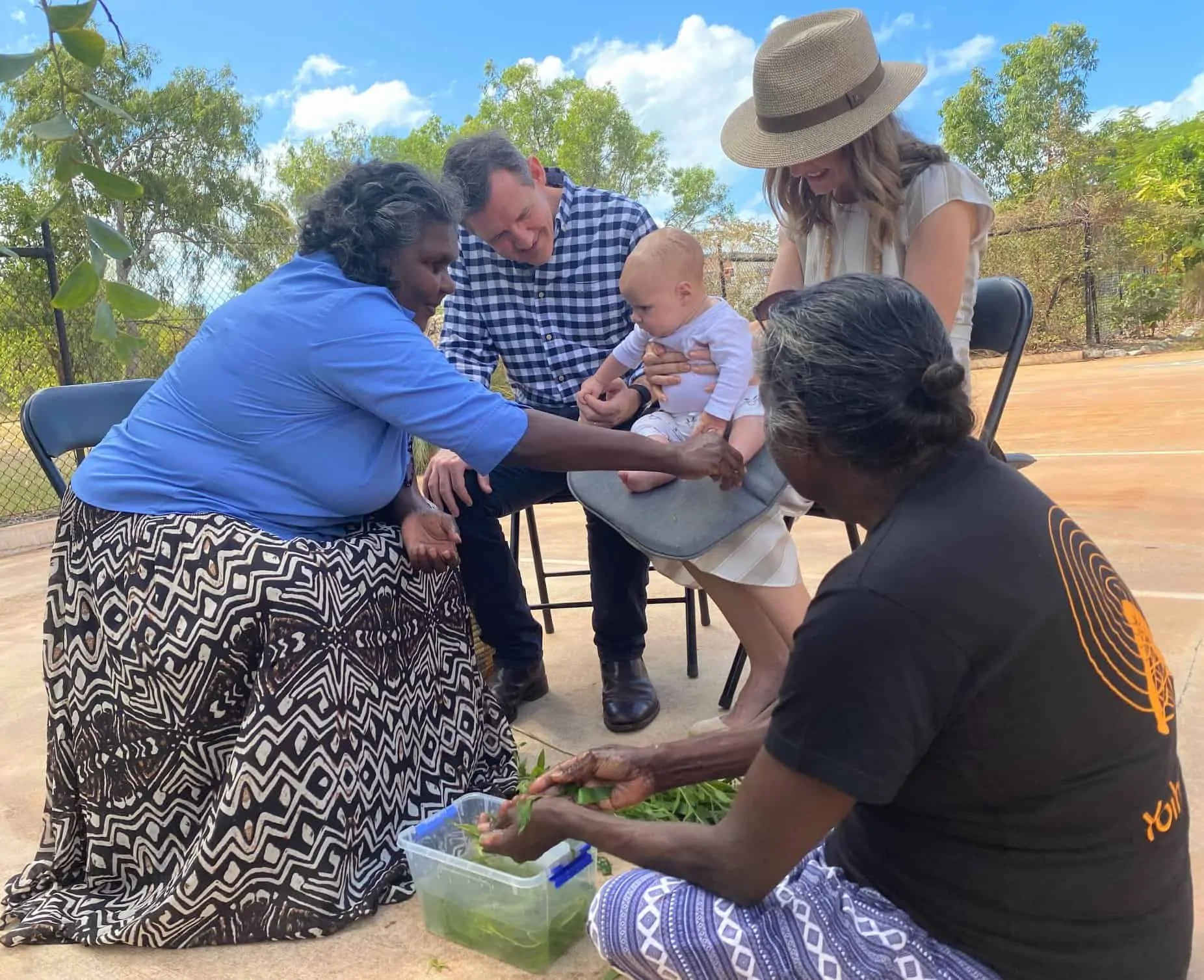 Chief Minister Michael Gunner in Nhulunbuy Chief Minister Michael Gunner in Nhulunbuy