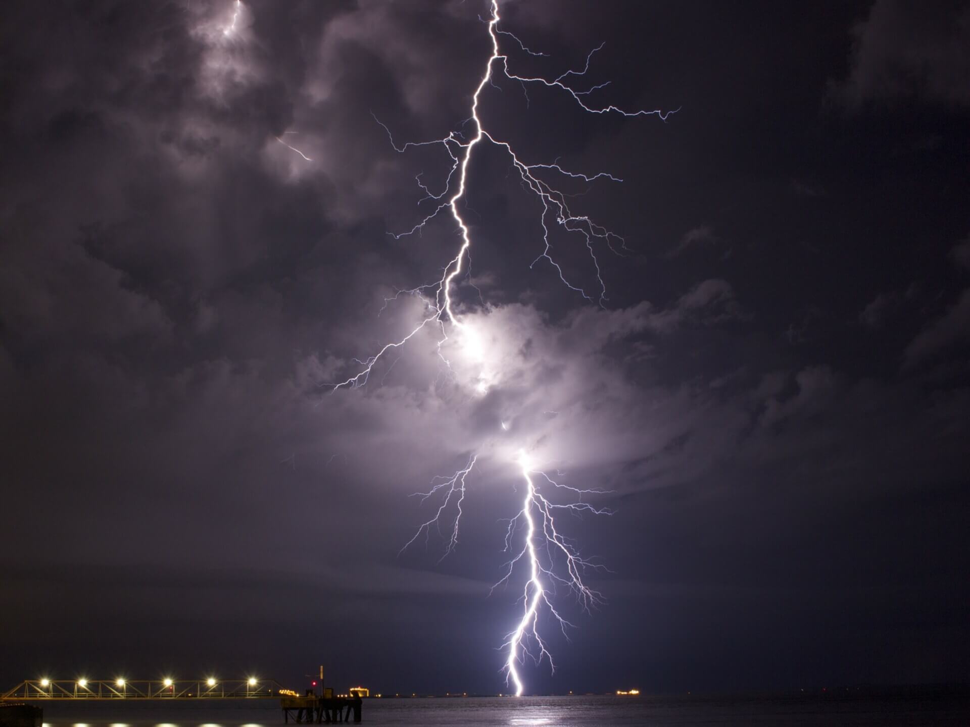 lightning strikes man Cropped