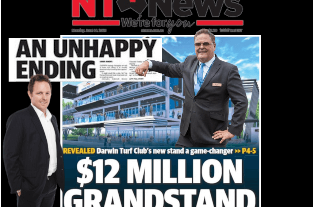 ‘Will do my absolute best to put a stop to this’: NT News editor Matt Williams’s Turf Club grandstand scandal pledge