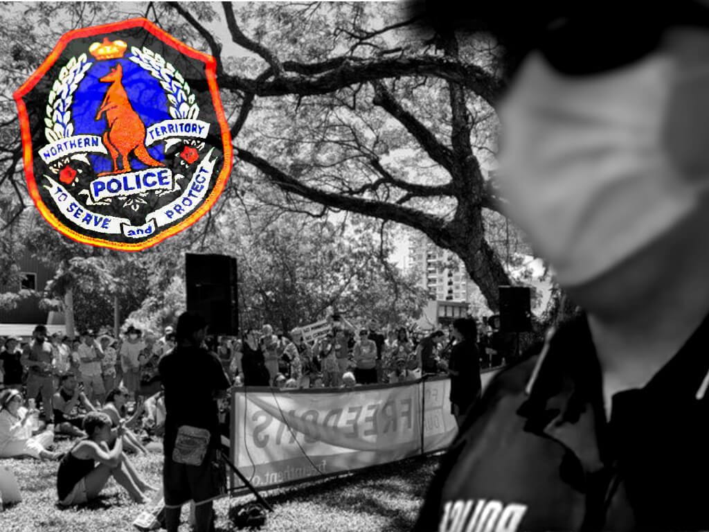 Police freedom rally