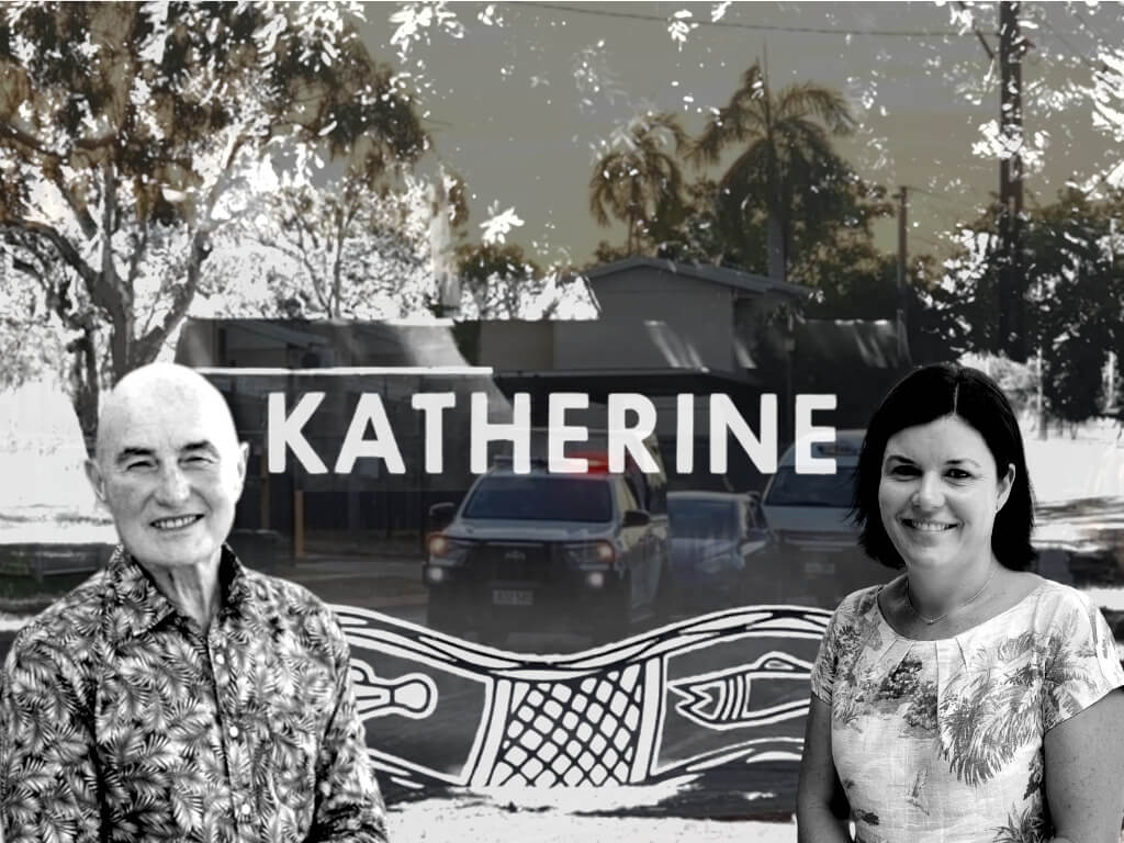 Katherine police COVID-19 roadblock
