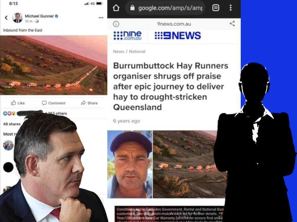 CM Uses 2016 QLD Convoy Photo to Claim NT Supermarket Restocking