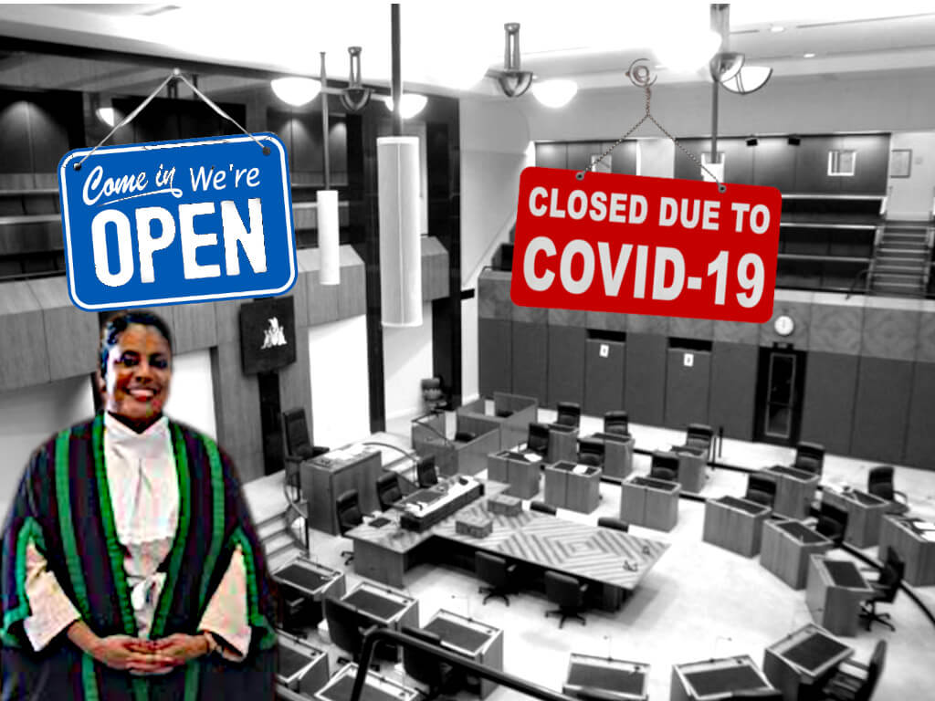 Speaker galleries closed