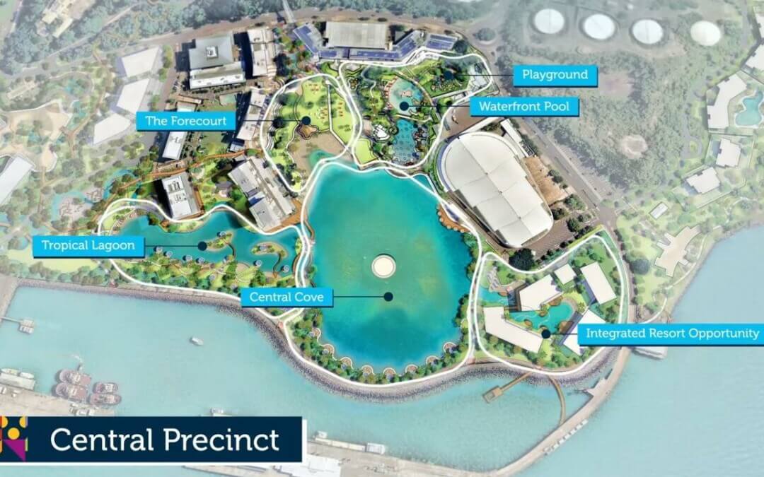 Darwin Waterfront Corporation unveils massive, unfunded redevelopment