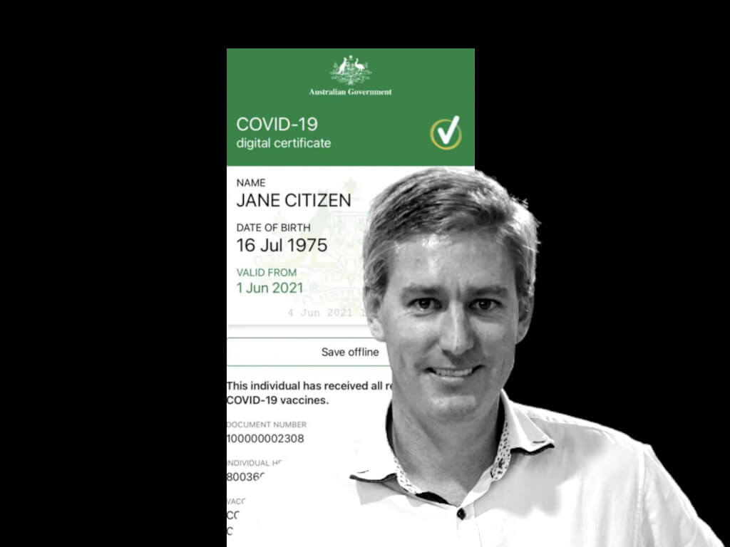 Alex Bruce COVID vaccination status
