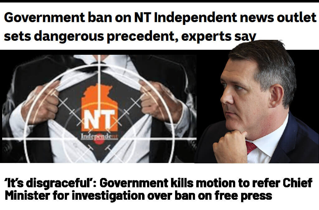 NT Independent ban ends: ‘I should never have run from accountability. I am sorry, I was wrong’