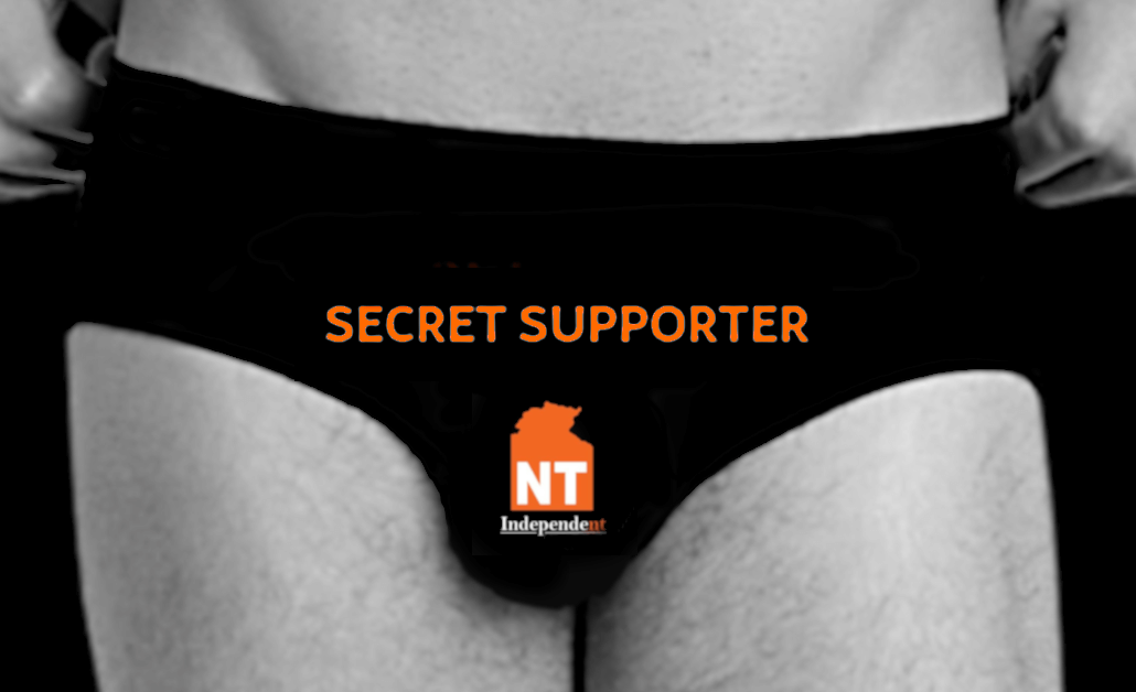 Secret Supporter – Jocks – Black – NT Independent
