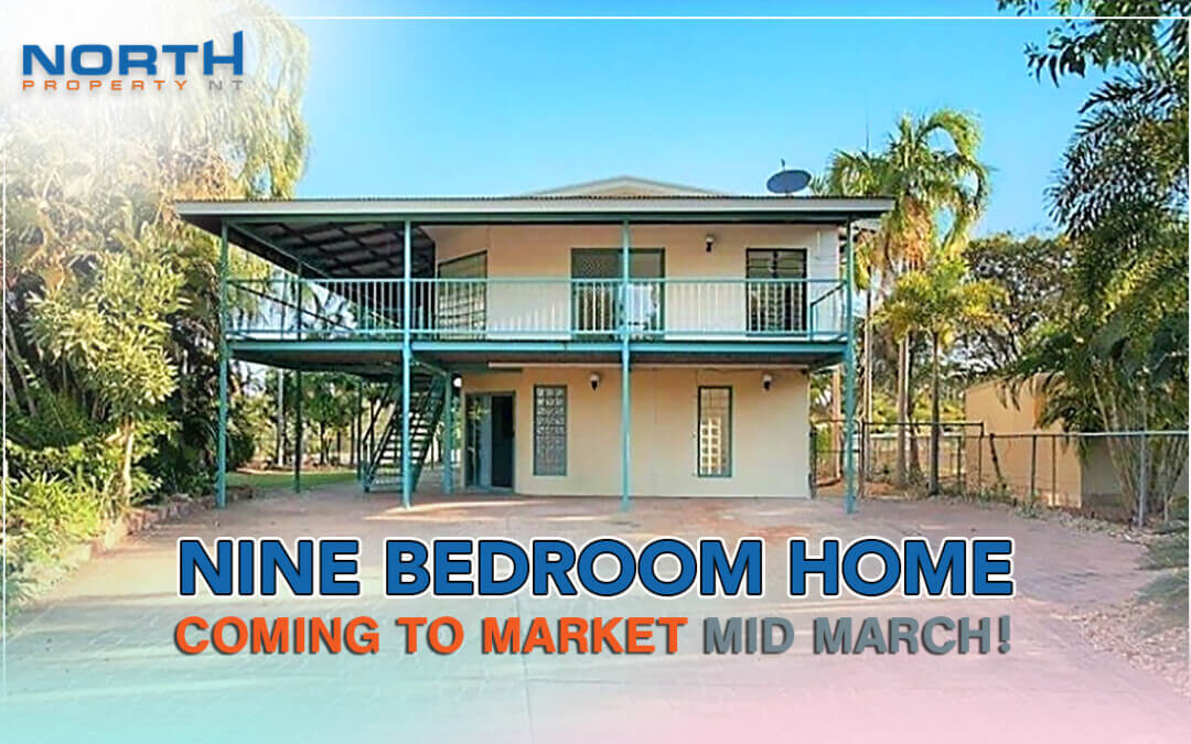 9 bedroom home – Is this the most rooms in a house in Darwin? New house coming to market mid-March