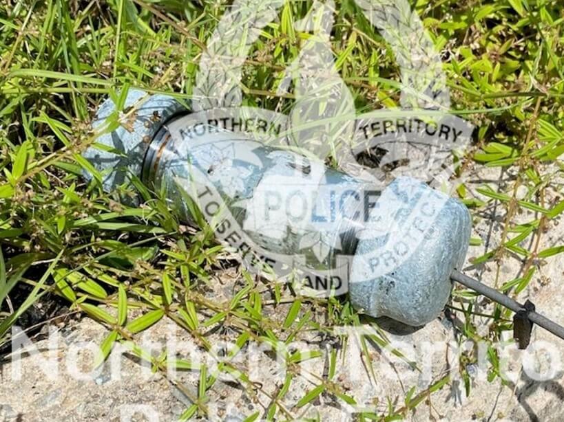 Pipe bomb in Palmerston Cropped