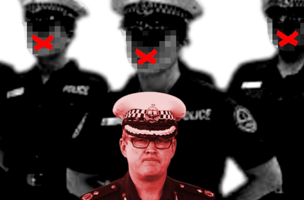 NT Police officer suspended without pay for criticising Police Commissioner Jamie Chalker