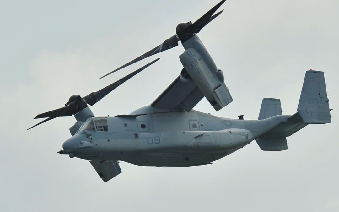 US tilt-rotor support aircraft arrive in NT for annual rotation of US marines