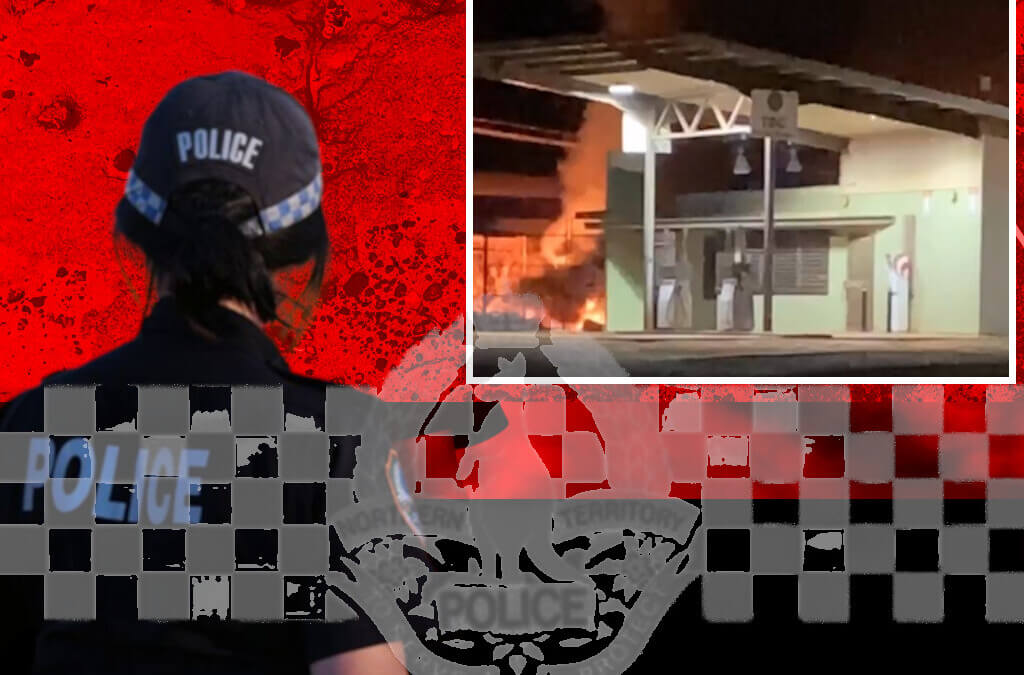 Workshop burns in Wadeye fire that threatened service station and fuel bowsers