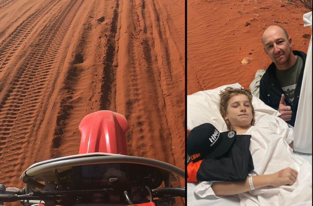 Teen recovers from six-hour surgery following motorbike collision, not made public by police