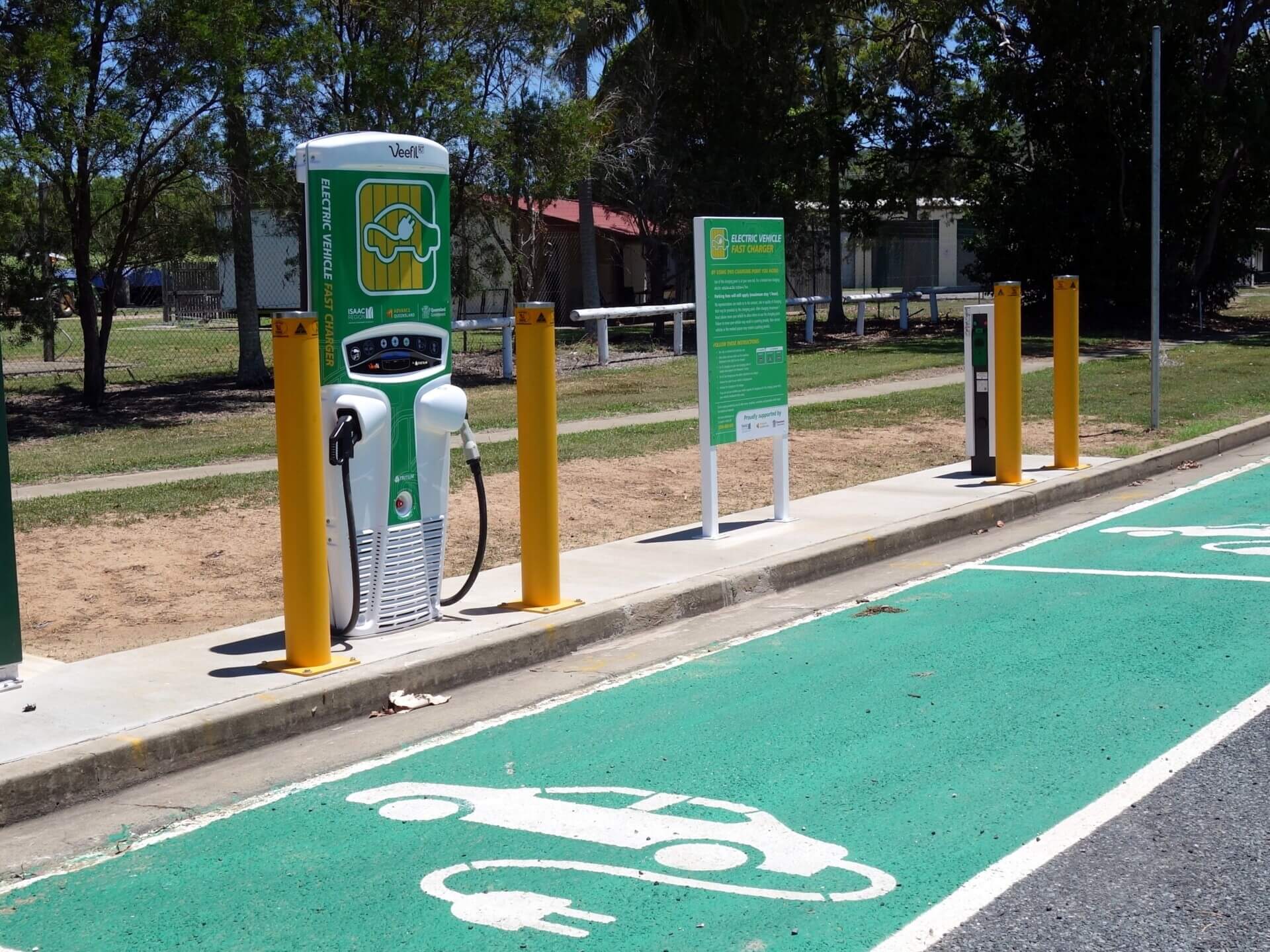Electric vehicle charger Cropped