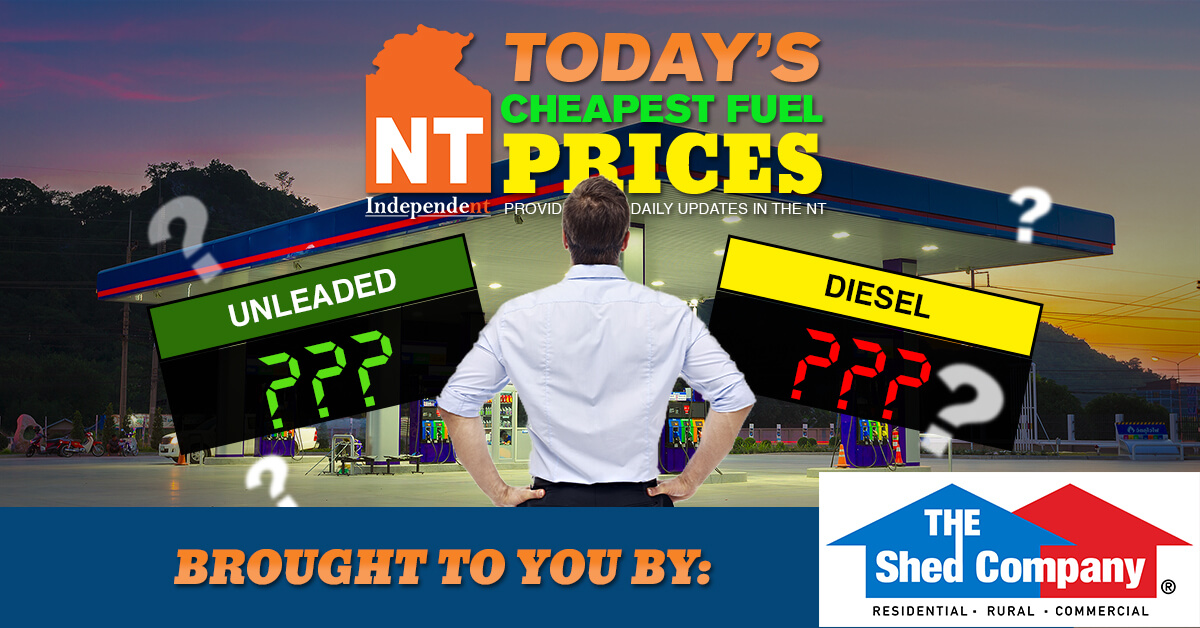NT Independent Cheapest Fuel Prices - December 20