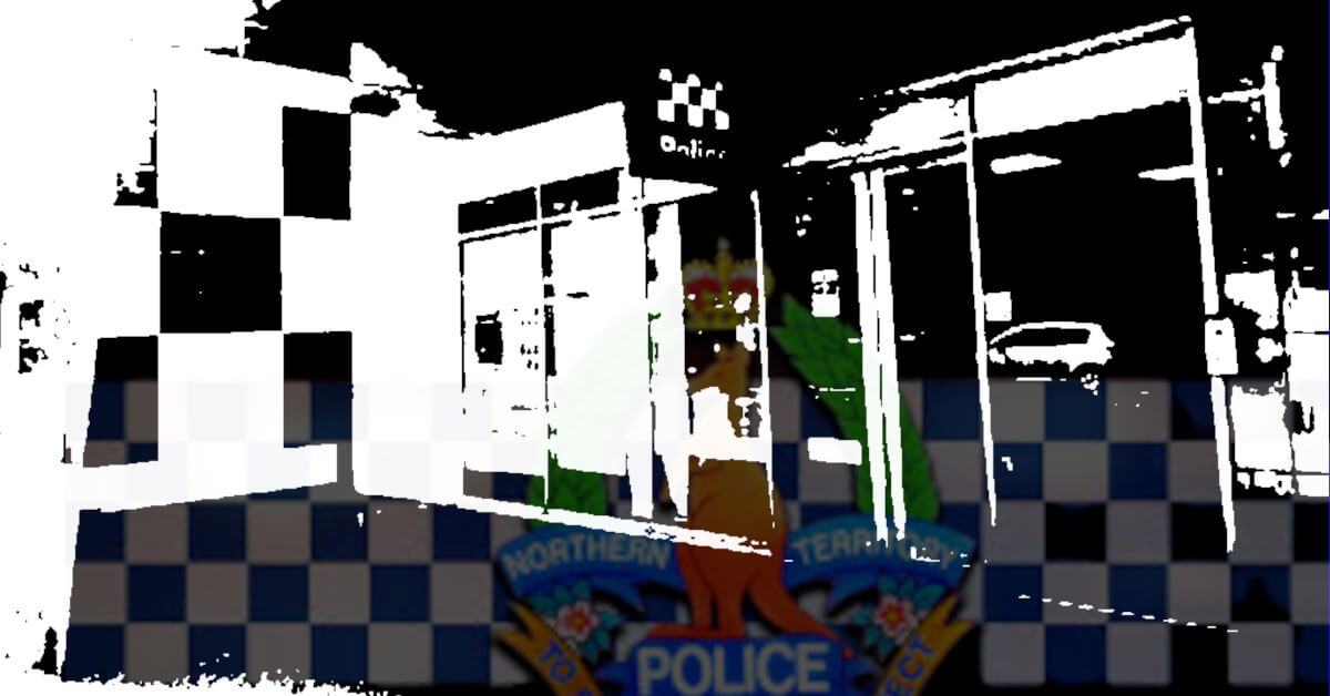 NT Police Darwin station stylised Facebook