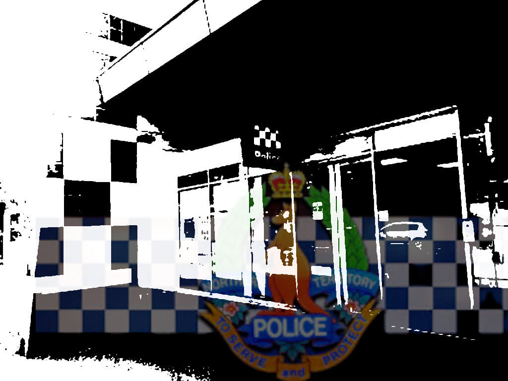 NT Police Darwin station stylised